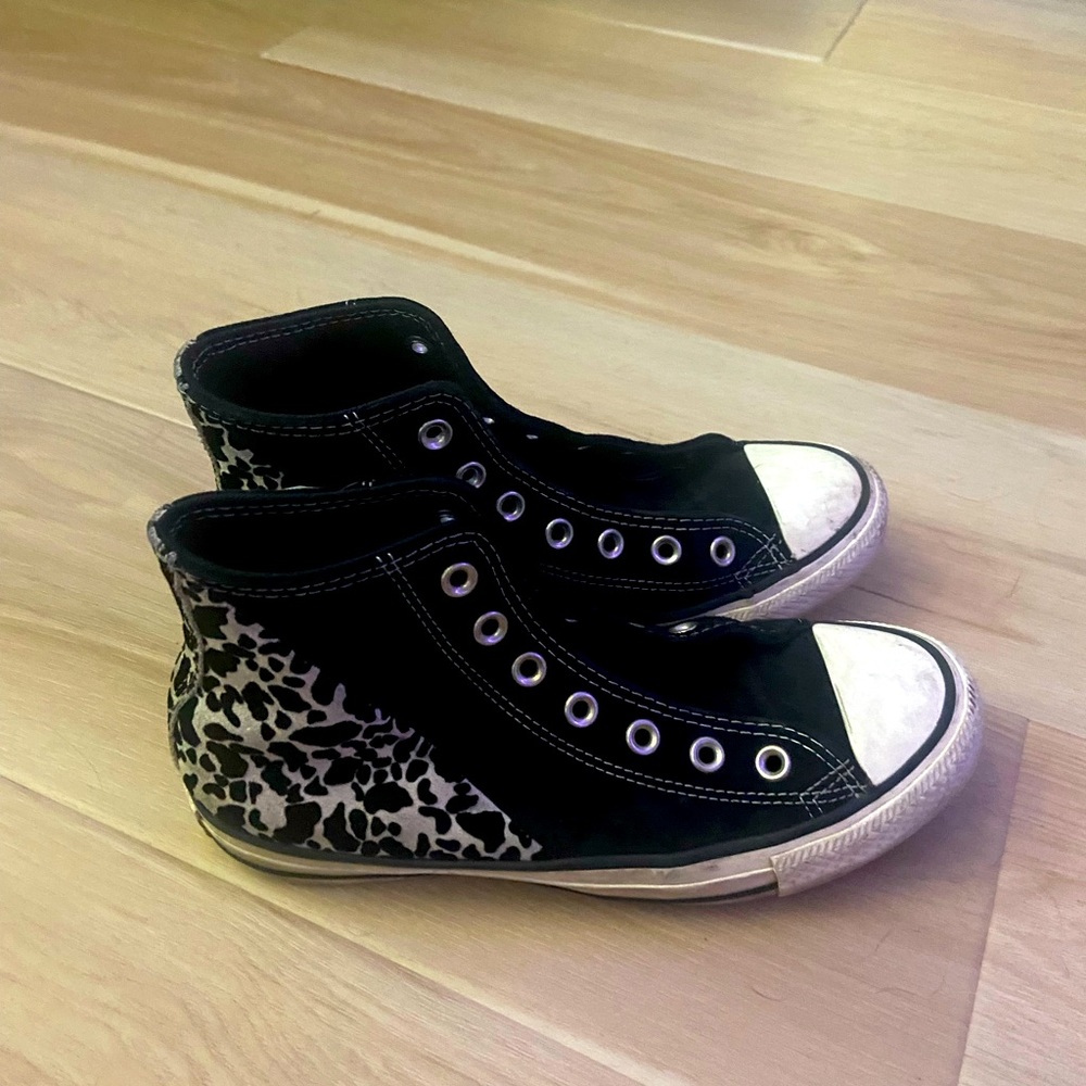 RARE Vintage Velvet Patterned Converse